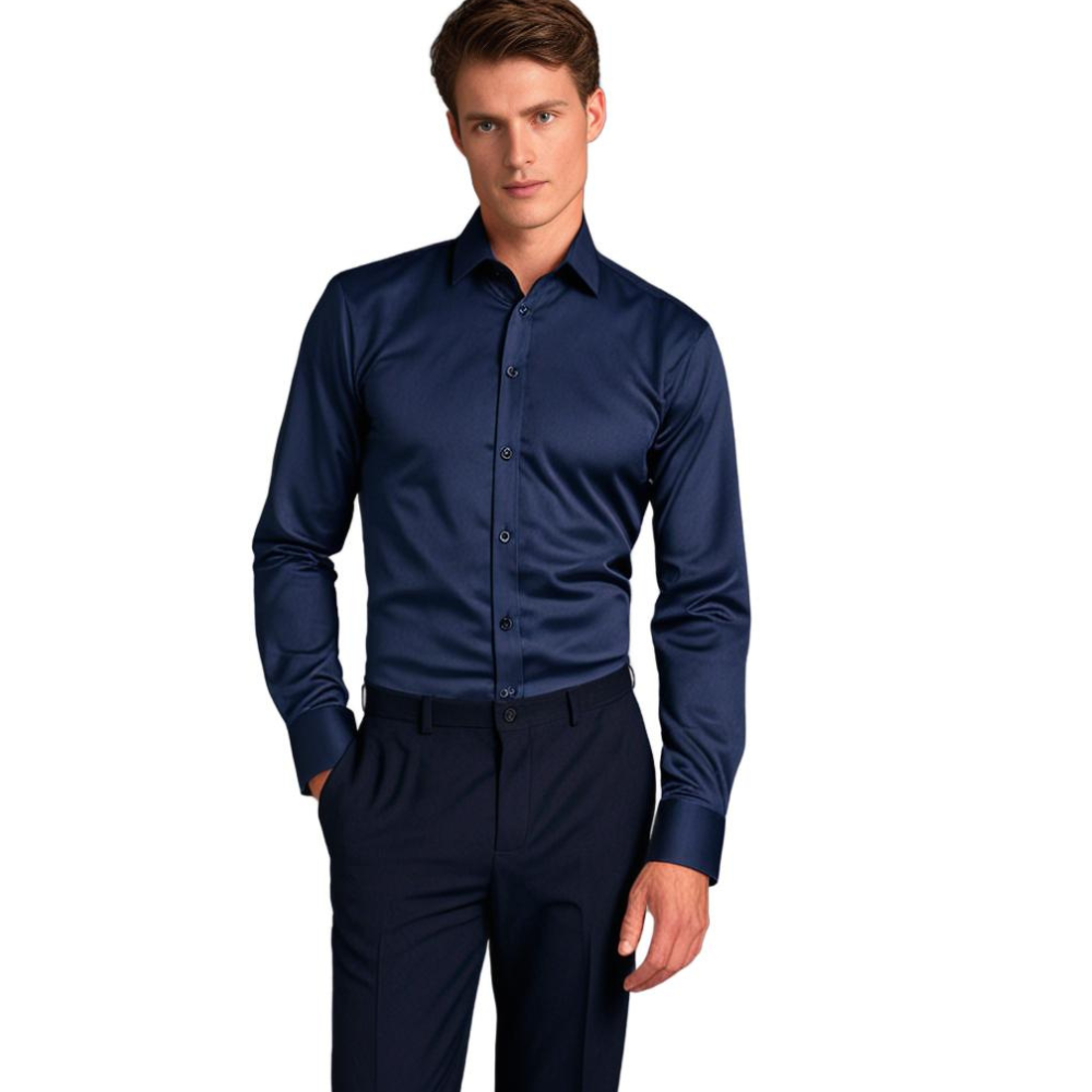 Ethan | Elegante Camisa Slim Fit de Manga Larga para Hombre 5