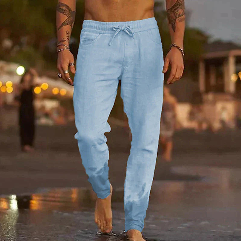 MATEO – Pantalones de lino versátiles para hombre