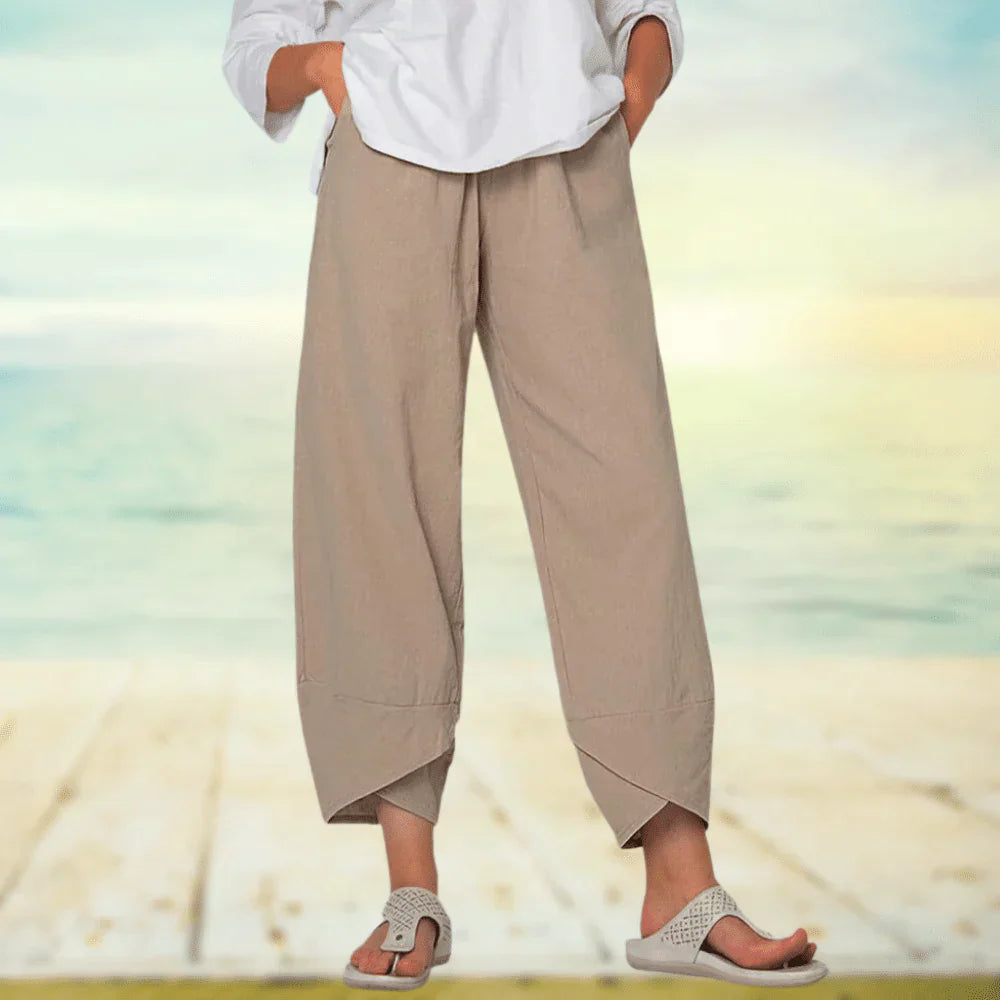 LUCÍA – Pantalón ligero de algodón para mujer