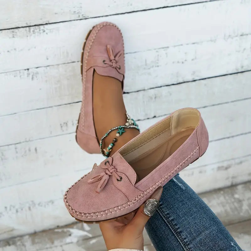 Sofía | Mocasines Clásicos de Mujer con Acento de Borla y Comodidad Optimal 10
