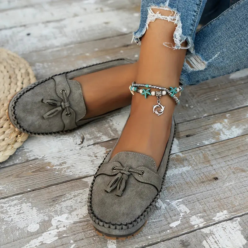 Sofía | Mocasines Clásicos de Mujer con Acento de Borla y Comodidad Optimal 9