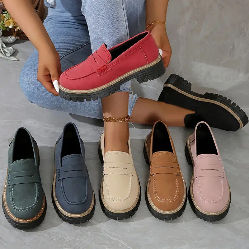 Valentina | Mocasines de Ante para Mujer con Diseño Elegante 1