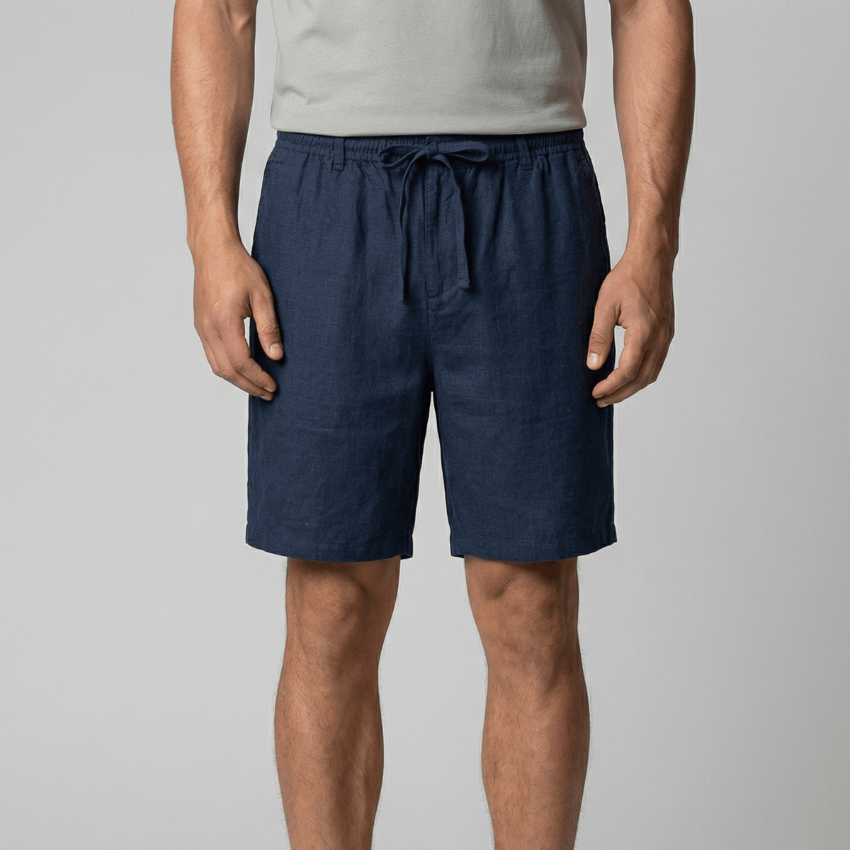 Diego | Pantalones Cortos de Lino para Hombre con Estilo Casual - Noa Lagos