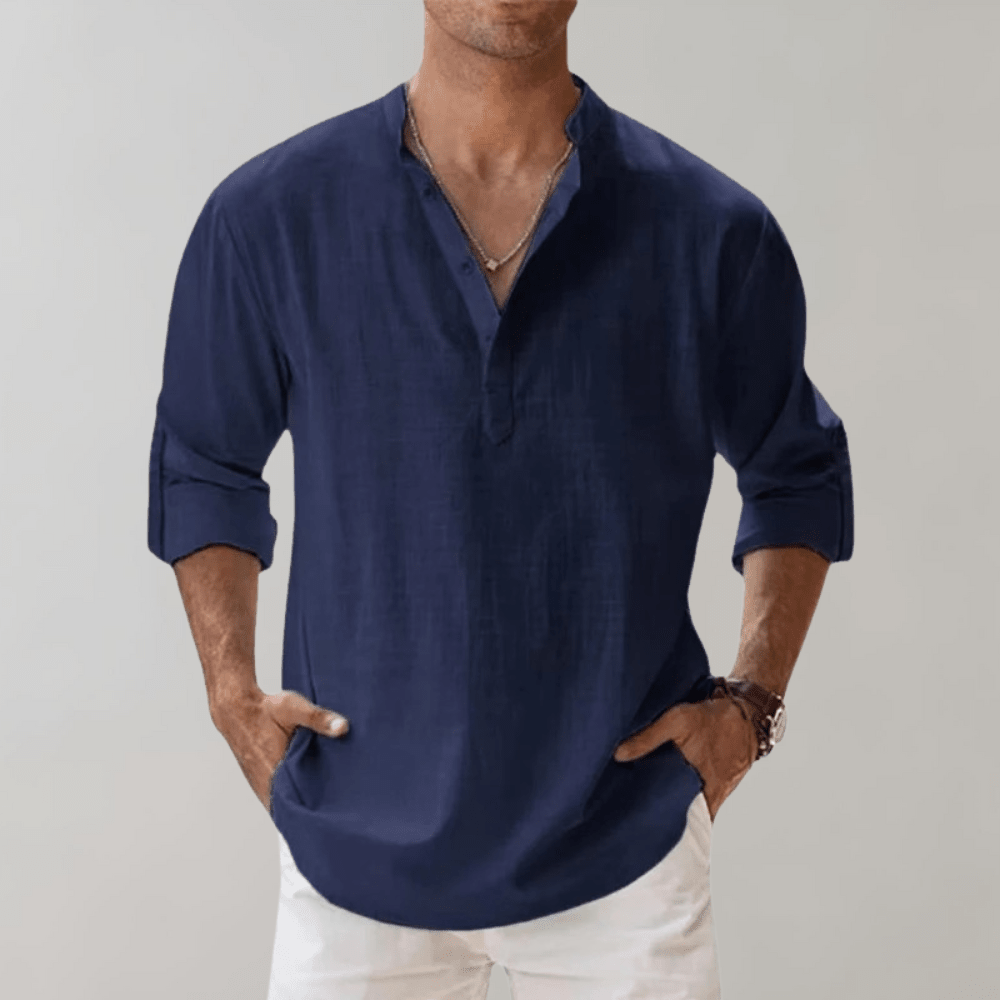 Ethan | Camisa de Lino Casual para Hombre - Noa Lagos