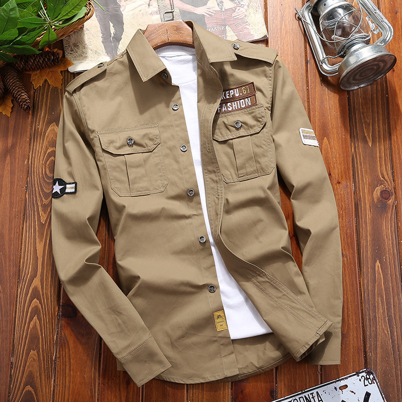 Chaqueta GARRICK de invierno con cuello clásico y solapa