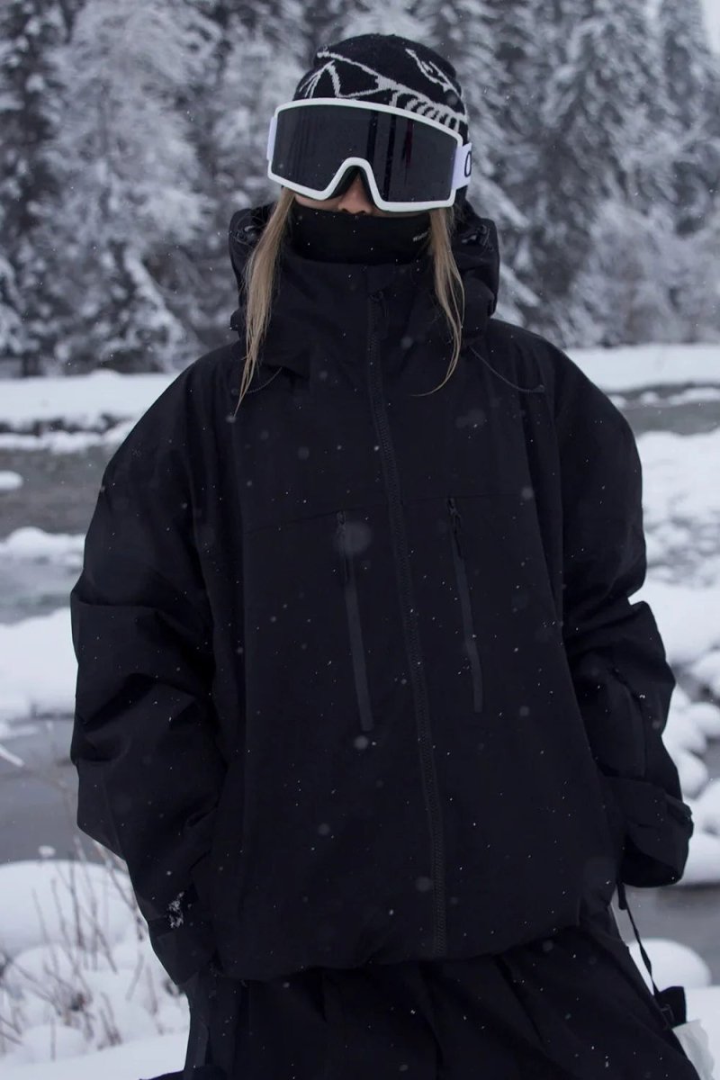 Chaqueta GLACYON en color púrpura para esquí y snowboard