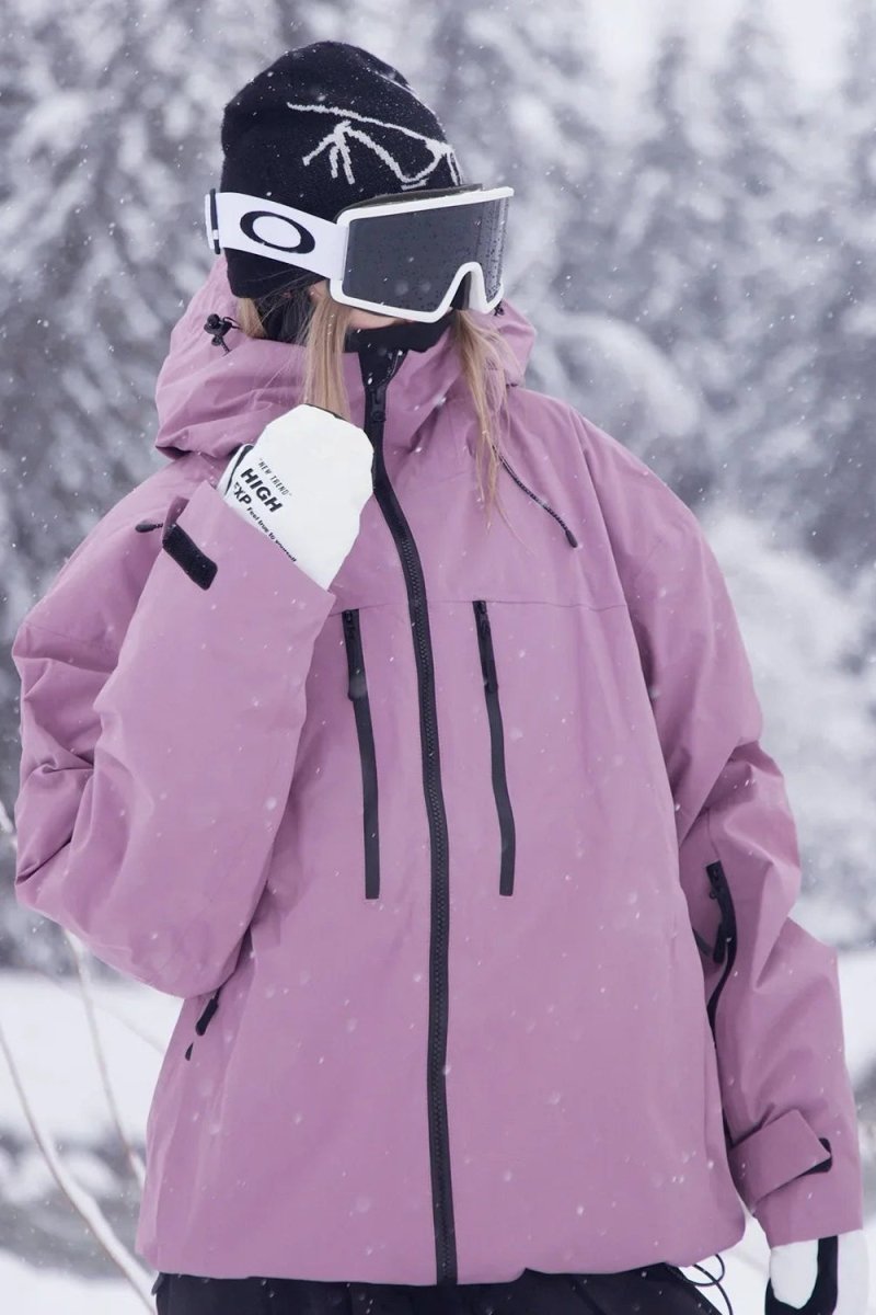Chaqueta GLACYON en color rosa, diseño moderno unisex