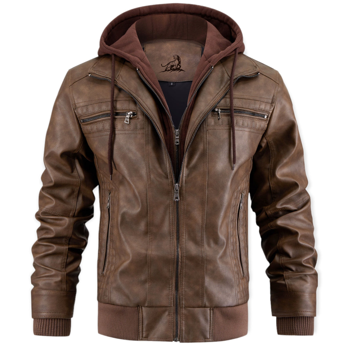 Chaqueta Kane en color marrón, corte regular para hombre