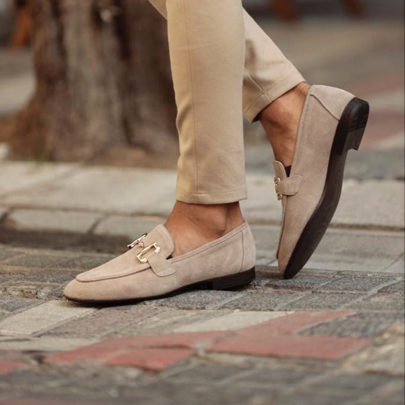 Liam | Elegantes Mocasines con Hebilla Metálica para Hombre - Noa Lagos