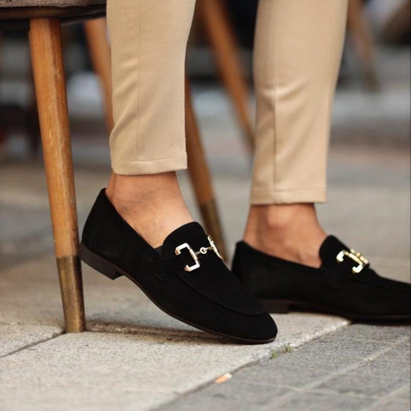 Liam | Elegantes Mocasines con Hebilla Metálica para Hombre - Noa Lagos