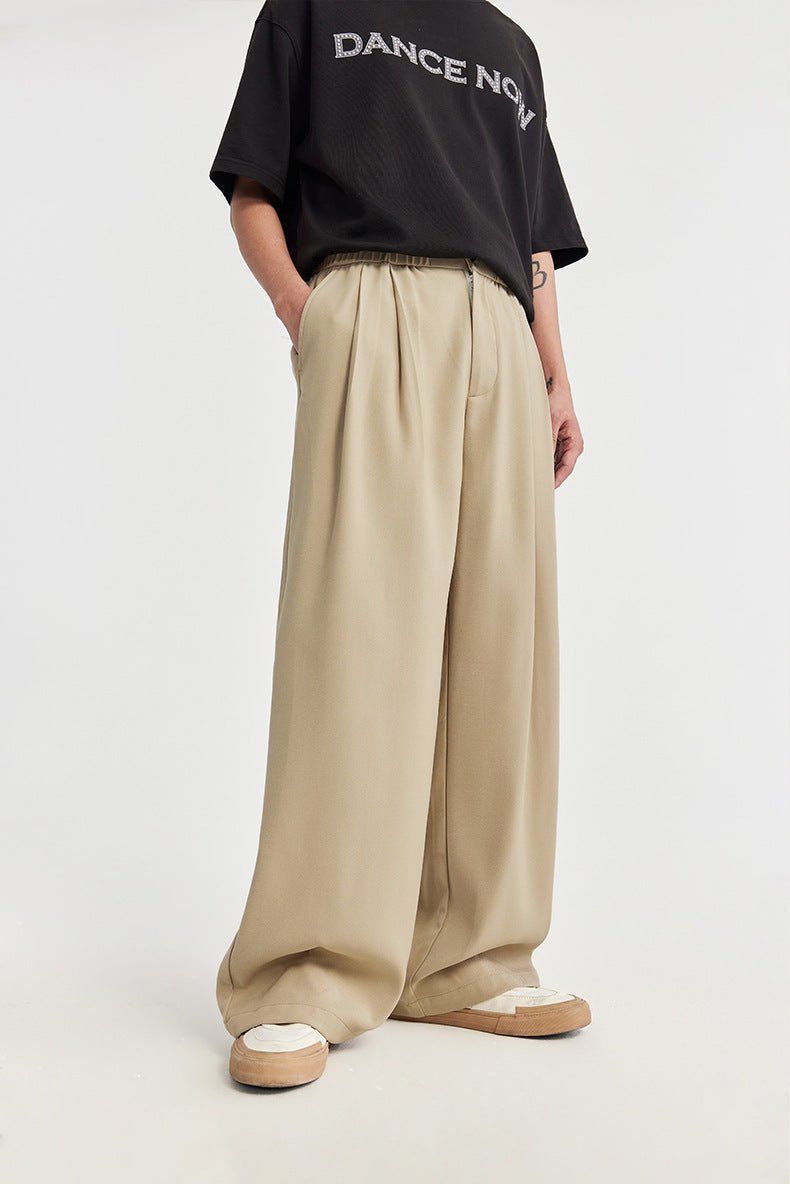 Santiago | Pantalones de Lino de Pierna Ancha con Cordón para Hombre - Noa Lagos