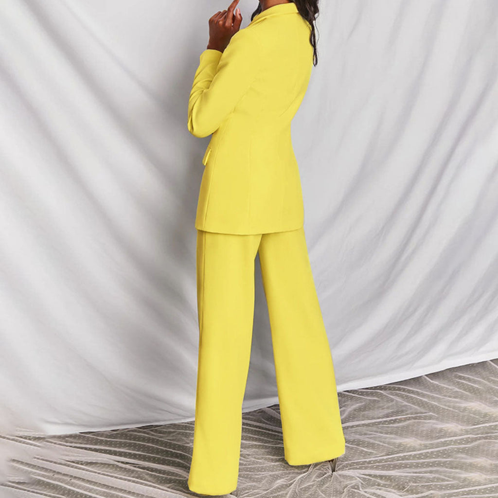 Pantalón a juego del conjunto Valentina, diseño moderno y elegante
