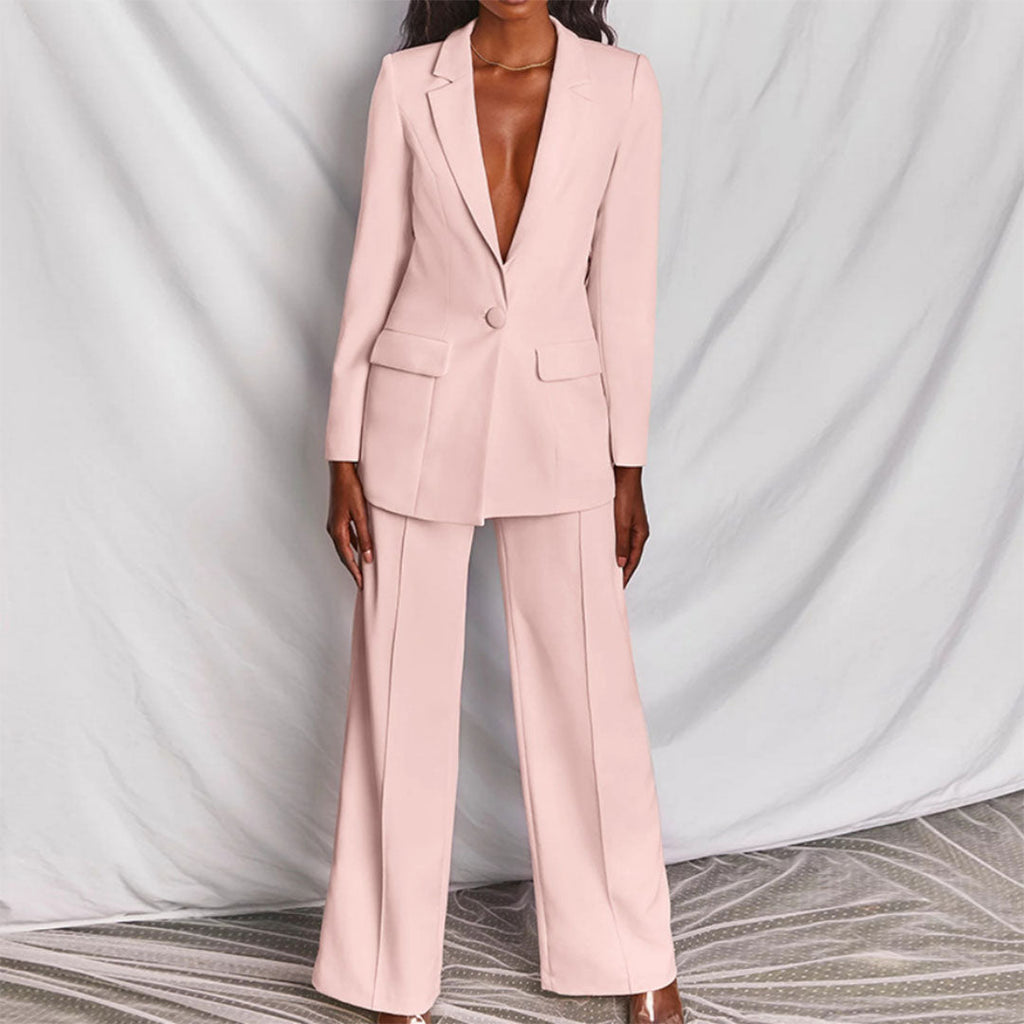 Conjunto Valentina combinado con tacones para un look formal