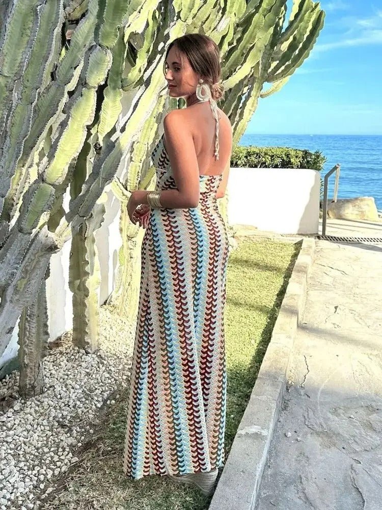 Sophia | Vestido Largo de Crochet para Mujer Verano - Noa Lagos