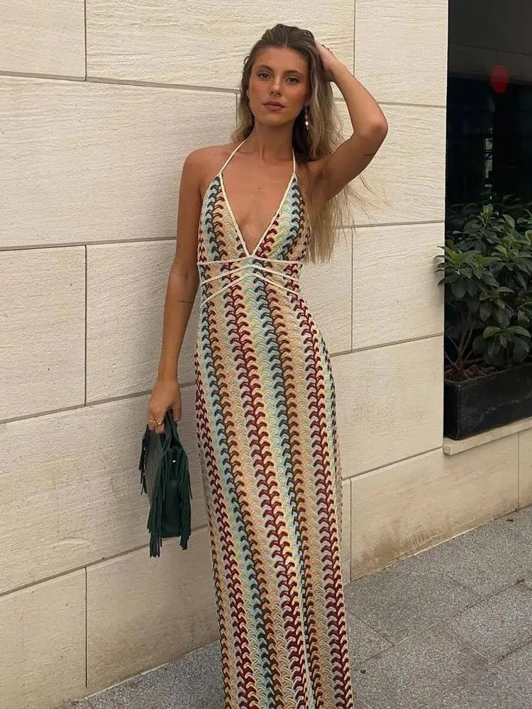 Sophia | Vestido Largo de Crochet para Mujer Verano - Noa Lagos