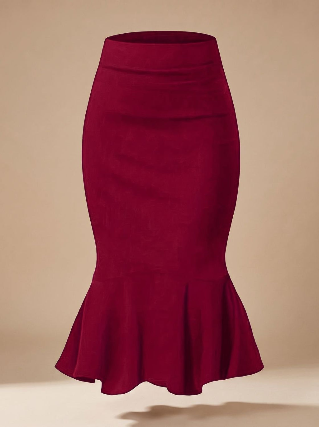 Modelo luciendo la falda Aurelia en un look de cóctel