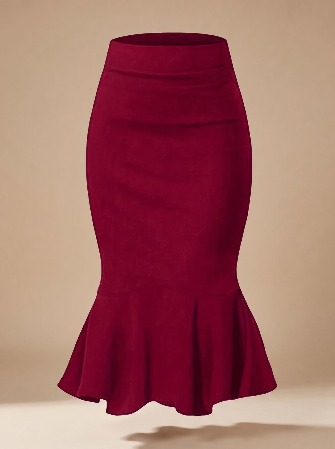 Modelo luciendo la falda Aurelia en un look de cóctel