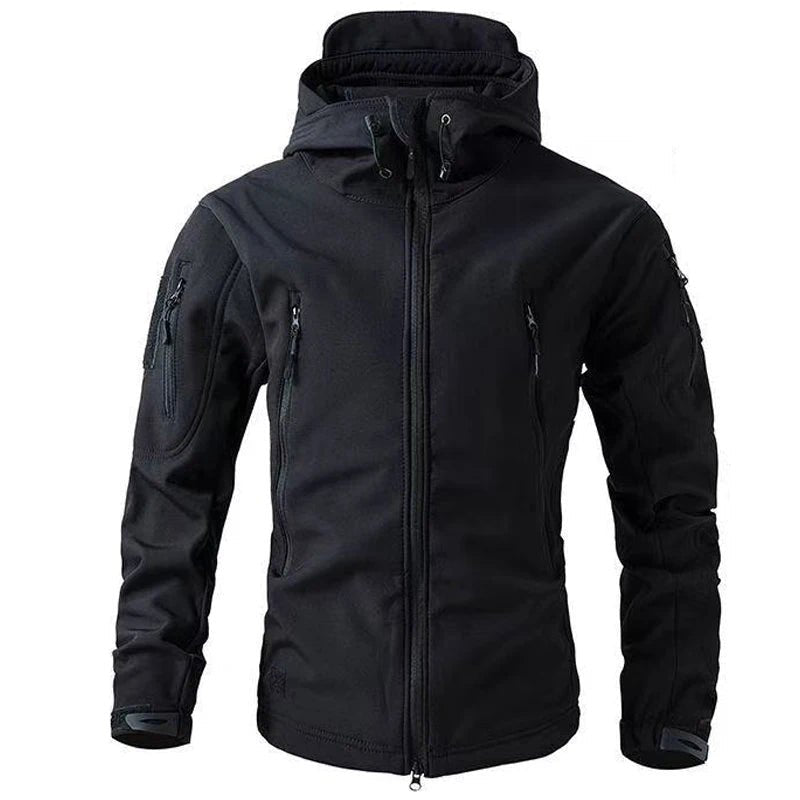 Chaqueta softshell ZEPHRAN cortavientos con capucha integrada para hombre
