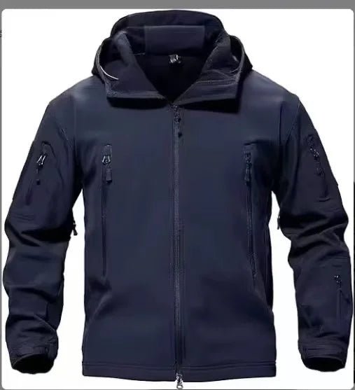 Bolsillos con cremallera de la chaqueta impermeable ZEPHRAN para hombre